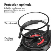 imoshion Coque rigide à couverture complète Samsung Galaxy Watch 6 - 40 mm - Noir