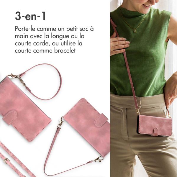 imoshion Etui de télephone portefeuille avec cordon Apple iPhone 11 - Rose