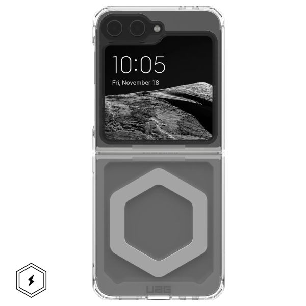 UAG Coque arrière Plyo Pro Samsung Galaxy Z Flip 6 - Ice / Silver