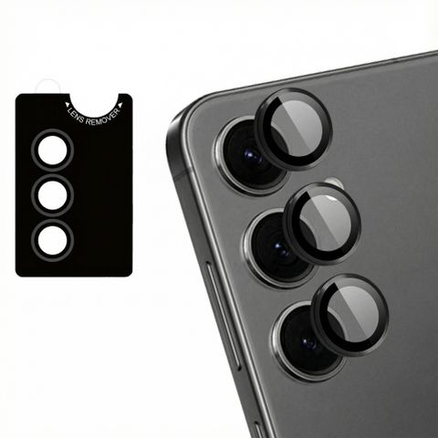 imoshion Lot de 2 protections d'objectif de caméra Samsung Galaxy S25 - Noir