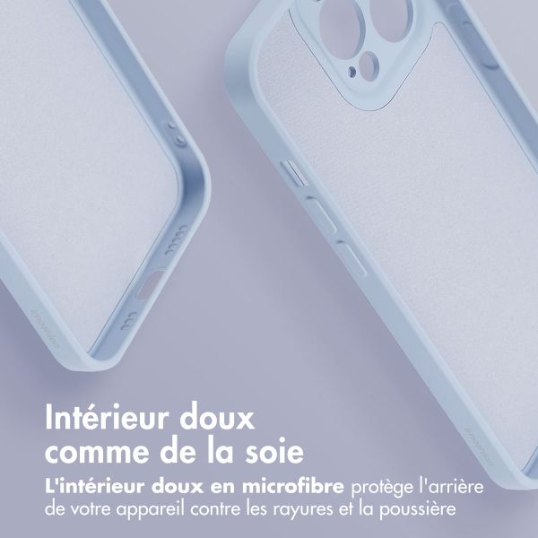 imoshion Coque Couleur avec MagSafe iPhone 13 Pro - Lilas