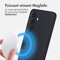 imoshion Coque Couleur avec MagSafe Samsung Galaxy S25 FE - Noir