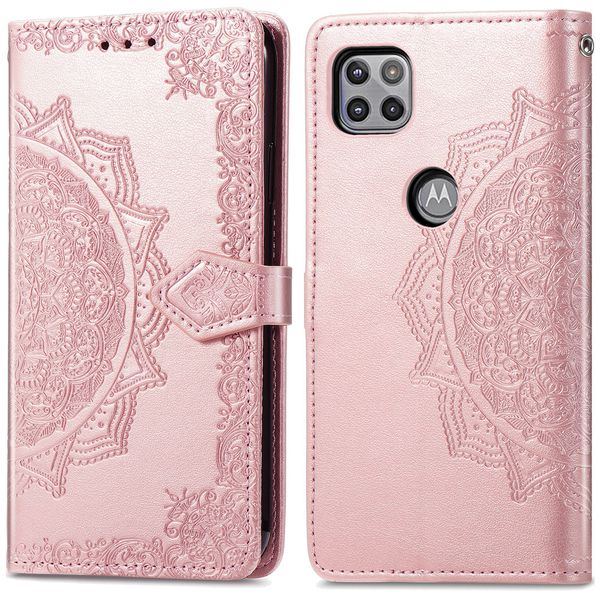 imoshion Etui de téléphone portefeuille Mandala Moto G 5G