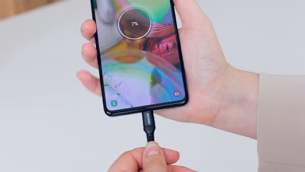 Accezz Câble USB-C vers USB - 1 mètre - Noir