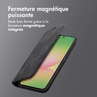 imoshion Étui de téléphone portefeuille Slim Samsung Galaxy A36 - Noir