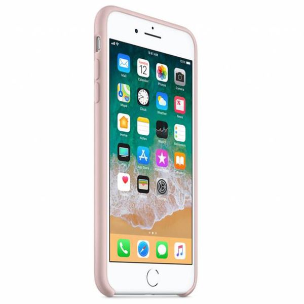 Apple Coque en silicone Apple iPhone 8 Plus / 7 Plus - Pink Sand