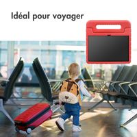 imoshion Coque kidsproof avec poignée iPad 11 (2025) 11 pouces / iPad 10 (2022) 10.9 pouces - Rouge