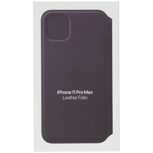 Apple Étui de téléphone Leather Folio Apple iPhone 11 Pro Max