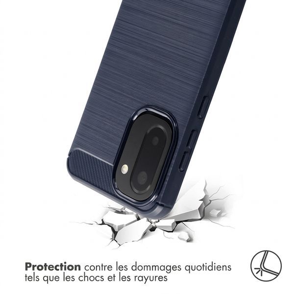 imoshion Coque Brushed OnePlus 15R - Bleu