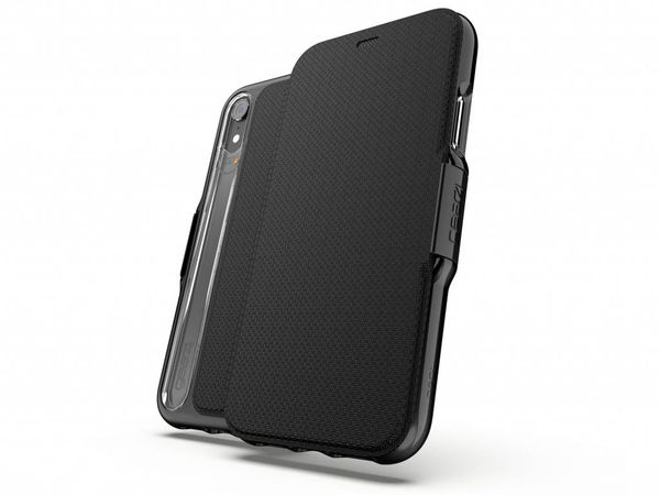 ZAGG Étui de téléphone portefeuille Oxford iPhone Xr - Noir