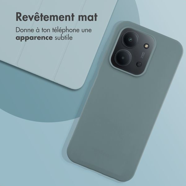 imoshion Coque Couleur Xiaomi Redmi 15C (5G) - Pine Green