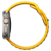 Nomad Bracelet Sport FKM Apple Watch Series 1-10 / SE / Ultra (2) - 42/44/45/46/49 mm - Jaune