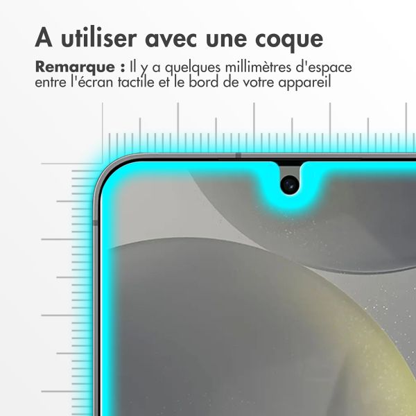 Accezz Protection d'écran en verre trempé 2-pack Samsung Galaxy S25