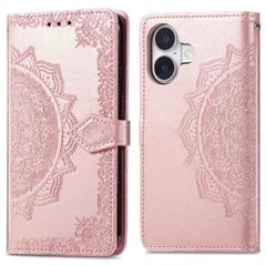 imoshion Etui de télephone Mandala Apple iPhone 17 - Rose Doré