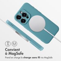 imoshion Coque Couleur avec MagSafe Apple iPhone 15 Pro - Smoke Green
