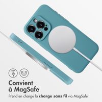 imoshion Coque Couleur avec MagSafe iPhone 15 Pro - Smoke Green