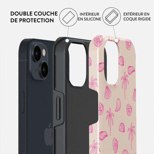 Burga Coque arrière Tough iPhone 15 - Beach Please