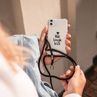 imoshion Coque Design avec cordon iPhone 11 - Live Laugh Love