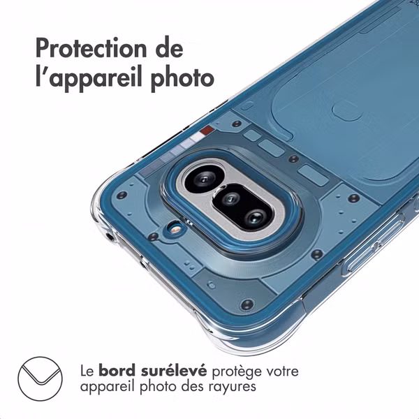 imoshion Shockproof Case Nothing Phone (4a) - Transparent