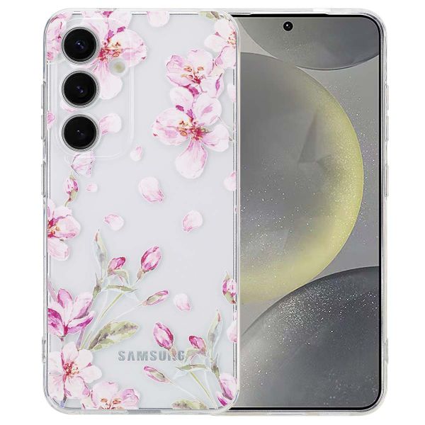 imoshion Coque Design Samsung Galaxy S25 - Blossom Watercolor
