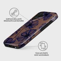 Burga Coque arrière Tough iPhone 16 - Velvet Night