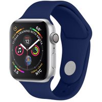 imoshion Bracelet silicone Apple Watch Series 1 á 11 / SE / Ultra (44/45/46/49 mm) - Bleu foncé