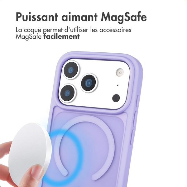 imoshion Coque Color Guard avec MagSafe Apple iPhone 17 Pro - Lila / Lilac
