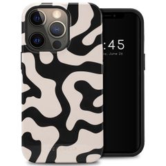 Selencia Coque arrière Vivid Apple iPhone 13 Pro - Art Wave Black