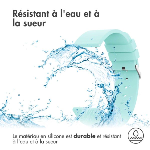 imoshion Bracelet silicone  - Connexion universelle 24 mm - Bleu