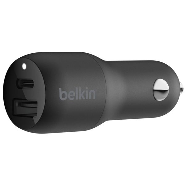 Belkin Boost↑Charge™ USB-C & USB Car Charger - 32W - Noir