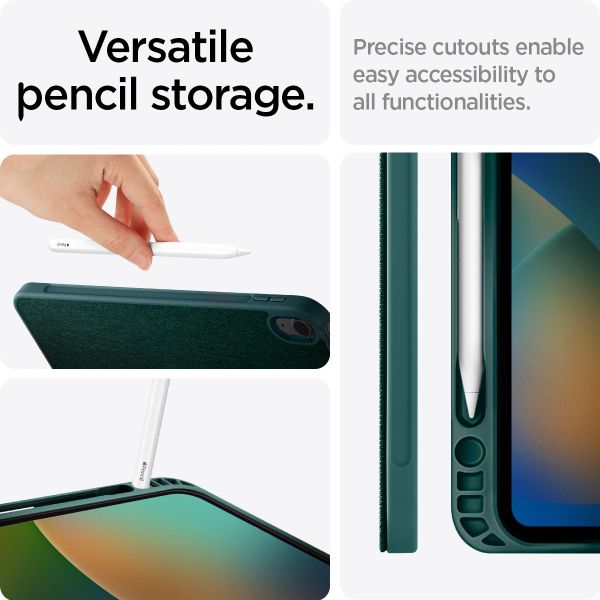 Spigen Coque tablette Urban Fit iPad 10 (2022) 10.9 pouces - Midnight Green