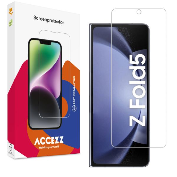 Accezz Protection d'écran en verre trempé Samsung Galaxy Z Fold 5