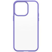 OtterBox Coque arrière React iPhone 14 Pro Max- Transparent / Violet