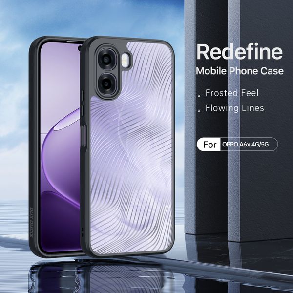 Dux Ducis Coque arrière Aimo Oppo A6x (4G/5G) - Noir