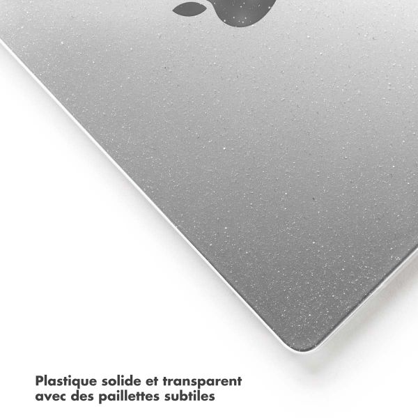 Selencia Coque Paillettes Apple MacBook Air 15 pouces (2023 / 2024 M3 chip / 2025 M4 chip) - Transparent
