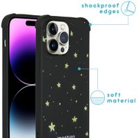 imoshion Coque Design avec cordon iPhone 14 Pro Max - Stars Gold