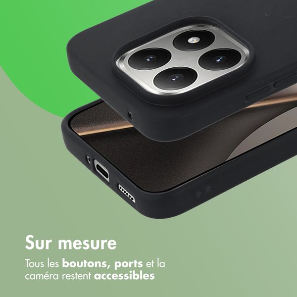 imoshion Coque Couleur Xiaomi 15T - Noir