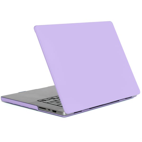 imoshion Coque rigide pour MacBook Pro 16 pouces (2021) / Pro 16 pouces (2023) M3 chip - A2485 / A2780 / A2991 / A3186 / A3403 - Lavender Lilac