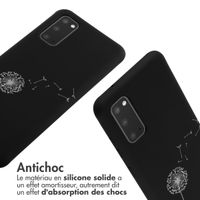 imoshion Coque design en silicone avec cordon Samsung Galaxy S20 - Dandelion Black