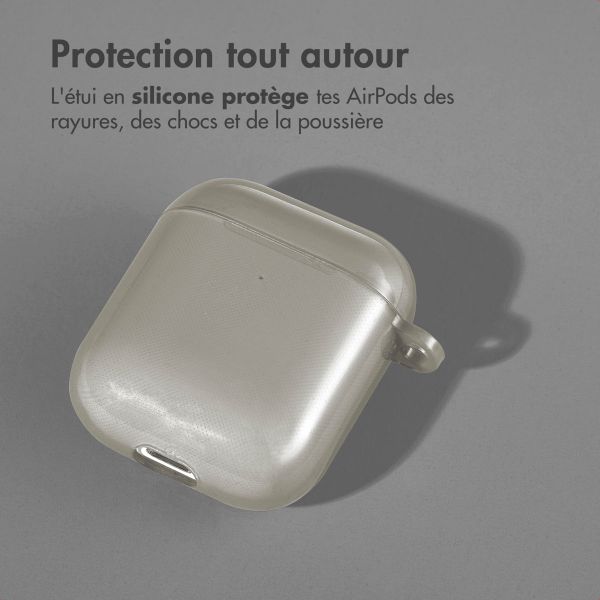 imoshion Coque Néon Apple AirPods 1 / 2 - Noir
