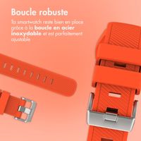 imoshion Bracelet en silicone souple - Connexion universelle 20 mm - Orange