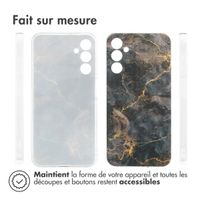 imoshion Coque Design Samsung Galaxy A25 (5G) - Black Marble