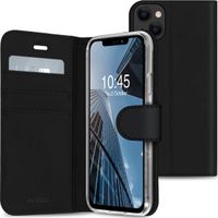 Accezz Étui de téléphone portefeuille Wallet iPhone 13 Mini - Noir