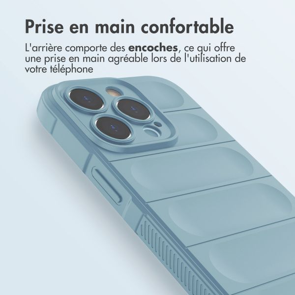 imoshion Coque arrière EasyGrip iPhone 14 Pro - Bleu clair