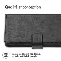 imoshion Étui de téléphone portefeuille Luxe Nokia G50 - Noir