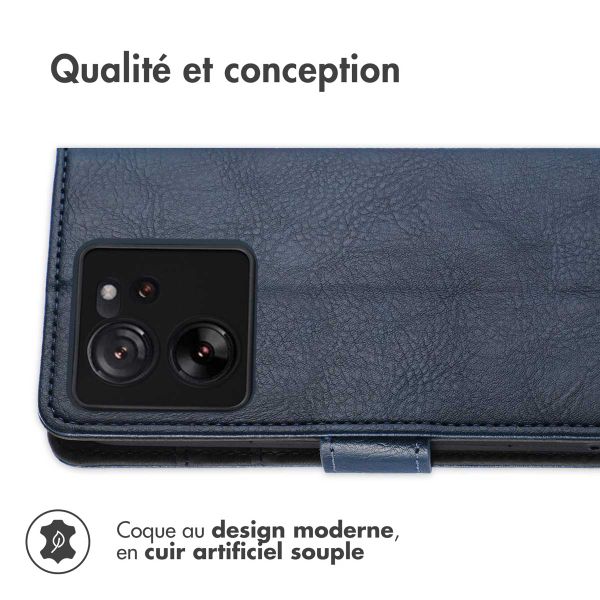 imoshion Étui de télephone portefeuille Xiaomi 13T / 13T Pro - Bleu foncé