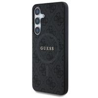 Guess Coque MagSafe Classic avec logo 4G Samsung Galaxy S25 Plus - Noir