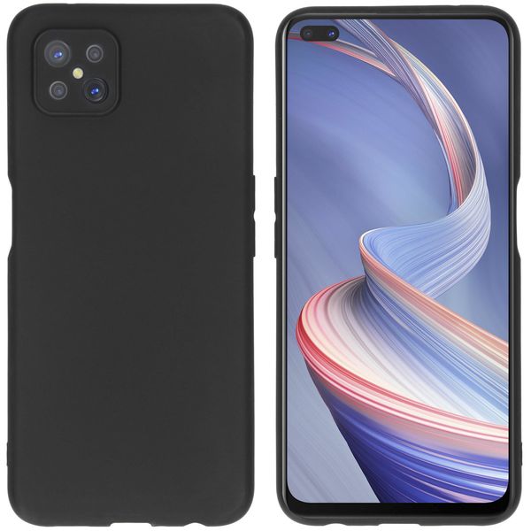 imoshion Coque Couleur Oppo Reno4 Z 5G - Noir