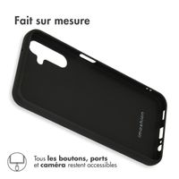 imoshion Coque Couleur Samsung Galaxy A14 (5G/4G) - Noir