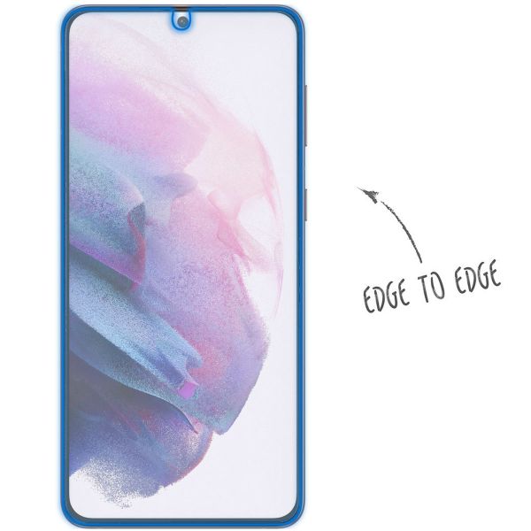 Accezz Protection d'écran en verre trempé Glass + Applicateur Samsung Galaxy S21 Plus